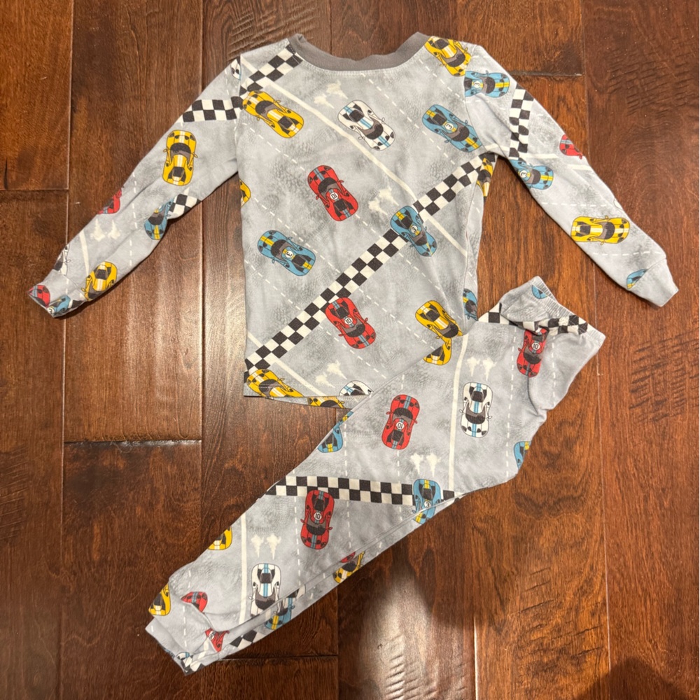 Esme Kids Race Car Print One Piece
